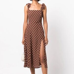 Reformation Polka Dot Dress